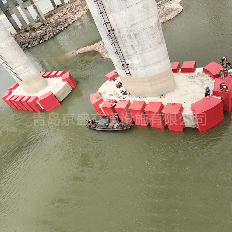 贛州螺溪州大橋固定式防撞塊