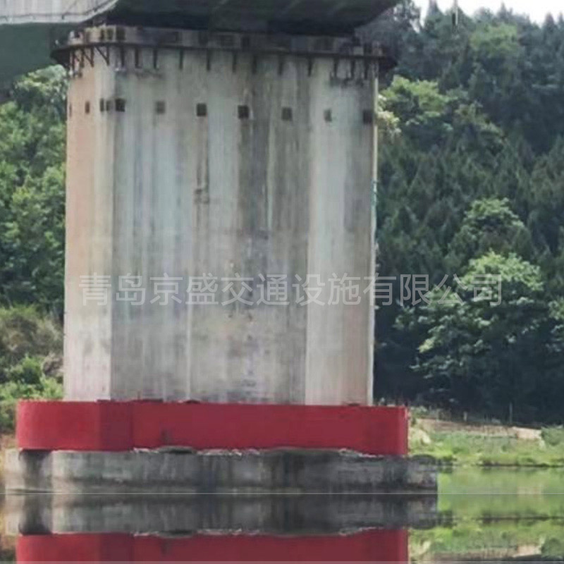 南充嘉陵江大橋自浮式防撞設施