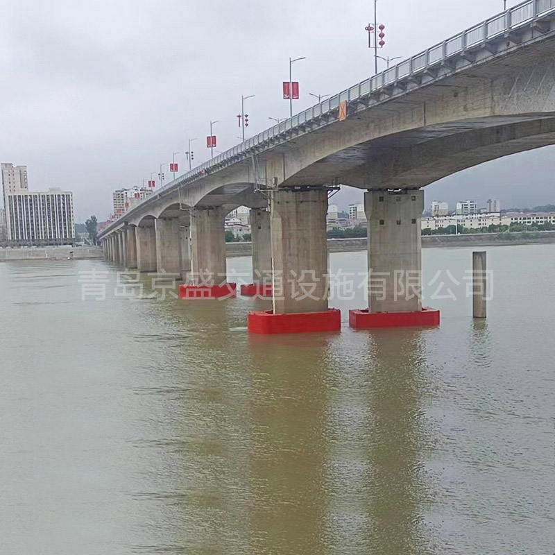 江西萬安贛江大橋防撞設施