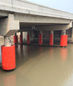 FRP復(fù)合材料防撞裝置